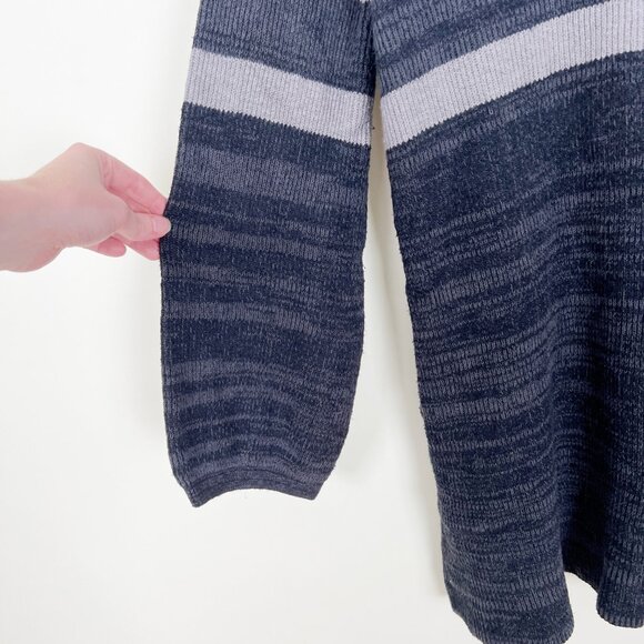 Free People Oversized Knit Sweater Dress Mini Long Balloon Sleeve Loose Slouchy - Picture 5 of 8